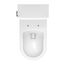 Me By Starck One-Piece Elongated Toilet, Hygieneglaze, 1.28 Gpf (White), 2185012002