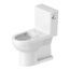 Durastyle Basic One-Piece Elongated Toilet, 1.28 Gpf, Right Hand Lever (White), 21950120U4