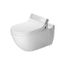 Toilet Wall Mounted 62 Cm Starck 3 (white) Washdown Durafix Us-vers.hyg