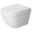 Starck 3 Wall Mounted Toilet Bowl Dual Flush (white)