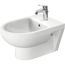 No.1 Wall-mounted Bidet, 21 1/4" (white) High Gloss, 1 Faucet Hole, Overflow