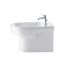 No.1 Floor-mounted Bidet, 25-5/8" (white) High Gloss, 1 Faucet Hole, Overflow