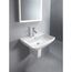 Washbasin 650mm Me By Starck (white) With Of With Tp 1 Th