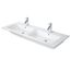 130 cm Me By Starck Double Vanity Sink (White)