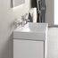 Washbasin Durasquare 23-5/8" (white)