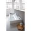 Durasquare Vanity Sink (white) With Wondergliss