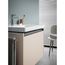 D-neo Sink 23-5/8" (white) High Gloss, 1 Faucet Hole, Overflow, No Soap Dispenser