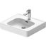 Soleil By Starck Sink 21-5/8"" (white) High Gloss, Number Of Faucet Holes: 1, Overflow