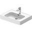 Soleil By Starck Sink 25-5/8" (white) High Gloss, Number Of Faucet Holes: 1, Overflow