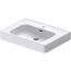 Soleil By Starck Sink 25-5/8" (white) High Gloss, Number Of Faucet Holes: 1, Overflow