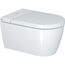 Me By Starck Wall-mounted Toilet Bowl For Shower-toilet Seat (white) With Hygieneglaze