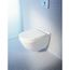 Toilet Wall Mounted 54 Cm Starck 3 (white)washdowndurafixriml.ushyg