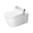 Darling New Wall Mounted Toilet Bowl Dual Flush (white)