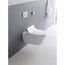Darling New Wall-mounted Toilet Bowl For Shower-toilet Seat (white) With Hygieneglaze