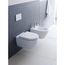 Darling New Wall Mounted Toilet Bowl Dual Flush (white)
