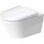 D-neo Wall-mounted Toilet (white) With Hygieneglaze
