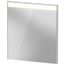 Brioso 24-3/8" x 27-1/2" LED Lighted Mirror w/ Defogging (White High Gloss), BR7001022226000