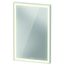 L-Cube 17-3/4" x 27-1/2" LED Lighted Mirror (White Aluminum Matte), LC7379000006000