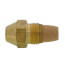 Type A Hollow 80° Brass Oil Nozzle (0.90 GPH)