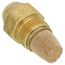 Type B Solid 80° Brass Oil Nozzle (0.50 GPH)