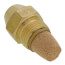 Type B Solid 80° Brass Oil Nozzle (0.60 GPH)