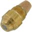 Type B Solid 80° Brass Oil Nozzle (0.65 GPH)