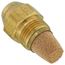 Type B Solid 80° Brass Oil Nozzle (0.65 GPH)