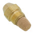 Type B Solid 60° Brass Oil Nozzle (0.75 GPH)