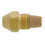 Type B Solid 70° Brass Oil Nozzle (0.75 GPH)