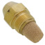 Type B Solid 70° Brass Oil Nozzle (0.75 GPH)