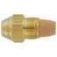 Type B Solid 45° Brass Oil Nozzle (0.85 GPH)