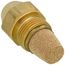 Type B Solid 80° Brass Oil Nozzle (0.85 GPH)