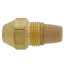 Type B Solid 60° Brass Oil Nozzle (1.00 GPH)