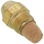 Type B Solid 80° Brass Oil Nozzle (1.00 GPH)