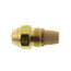 Type B Solid 45-Degree Brass Oil Nozzle (1.10 GPH)