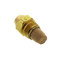 Type B Solid 80° Brass Oil Nozzle (1.25 GPH)