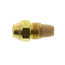 Type B Solid 80° Brass Oil Nozzle (1.25 GPH)