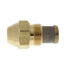 Type B Solid 80° Brass Oil Nozzle (2.25 GPH)