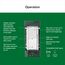 Diva Night Mode LED+ Dimmer Switch for Dimmable LED Bulbs, 150W Single-Pole or 3-Way (White)