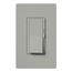 Diva 3-Wire Dimmer Switch for Ballasts/LED Drivers, 1000W/8A, Single Pole/3-Way,120V, Gray