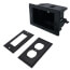 1-Gang Recessed Indoor InBox for New & Retrofit Construction (Black)