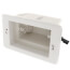 1-Gang Recessed Indoor InBox for New & Retrofit Construction (White)