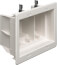 3-Gang Recessed Indoor InBox for New & Retrofit Construction (White)