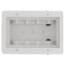 4-Gang Recessed Indoor InBox for New & Retrofit Construction (White)