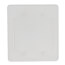 Cover for 1-2 Gang Recessed Indoor InBox (White)