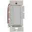 Diva 3-Speed Fan Control and On/Off Light Switch, 1.5A Fan, 120W LED, Single-Pole, No Neutral Required, 120V, DVFSQ-LFH-WH, White