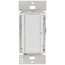 Claro Smart Switch for Caseta, 5A LED or 3A Fan, On/Off Paddle Switch, Single-Pole/ 3-Way No Neutral Required, 120V, DVRF-5NS-WH, White