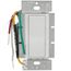 Diva Single-Pole 3-Way Reverse Phase ELV Paddle & Dimmer Switch (White) (120V, 250W)