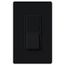 Diva Single Pole Low Voltage Dimmer with Locator Light, 300w (Midnight)