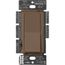 Diva 3-Wire Dimmer Switch for Ballasts/LED Drivers, 1000W/6A, Single Pole/3-Way, 277V, Espresso